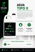 Agua de Alta Pureza Tipo II