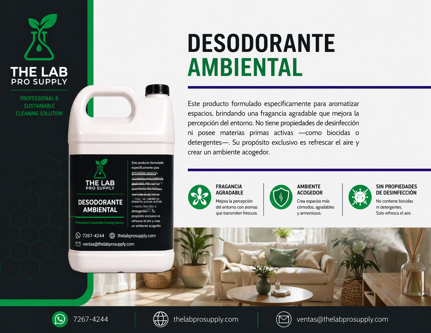 Desodorante Ambiental