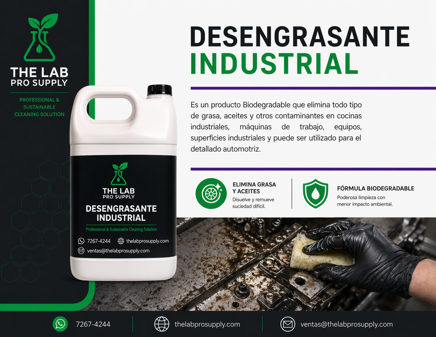 Desengrasante Industrial