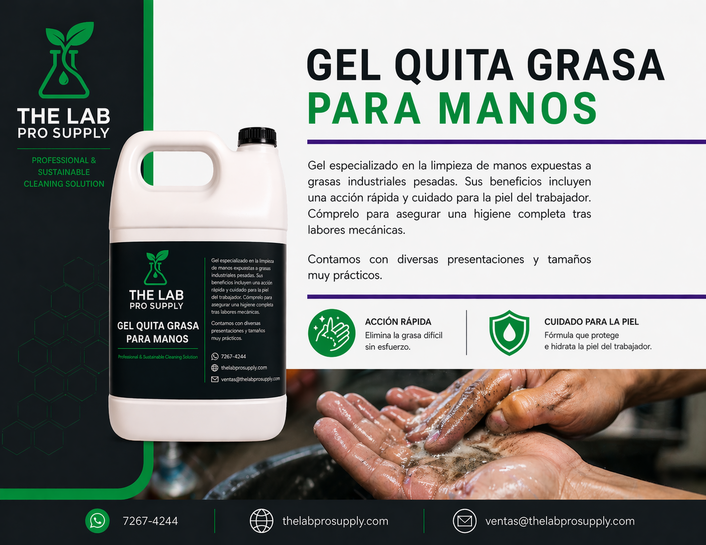 Desengrasante en Gel Multipropósito