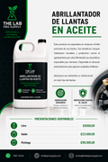 Abrillantador para Llantas en Aceite