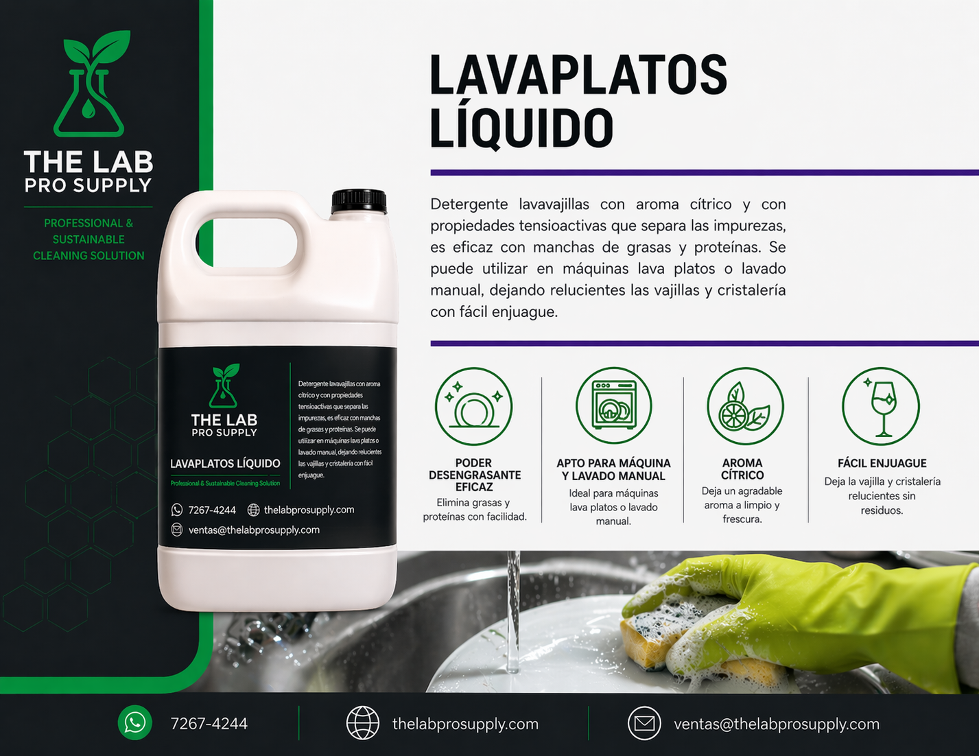 Lavaplatos Líquido