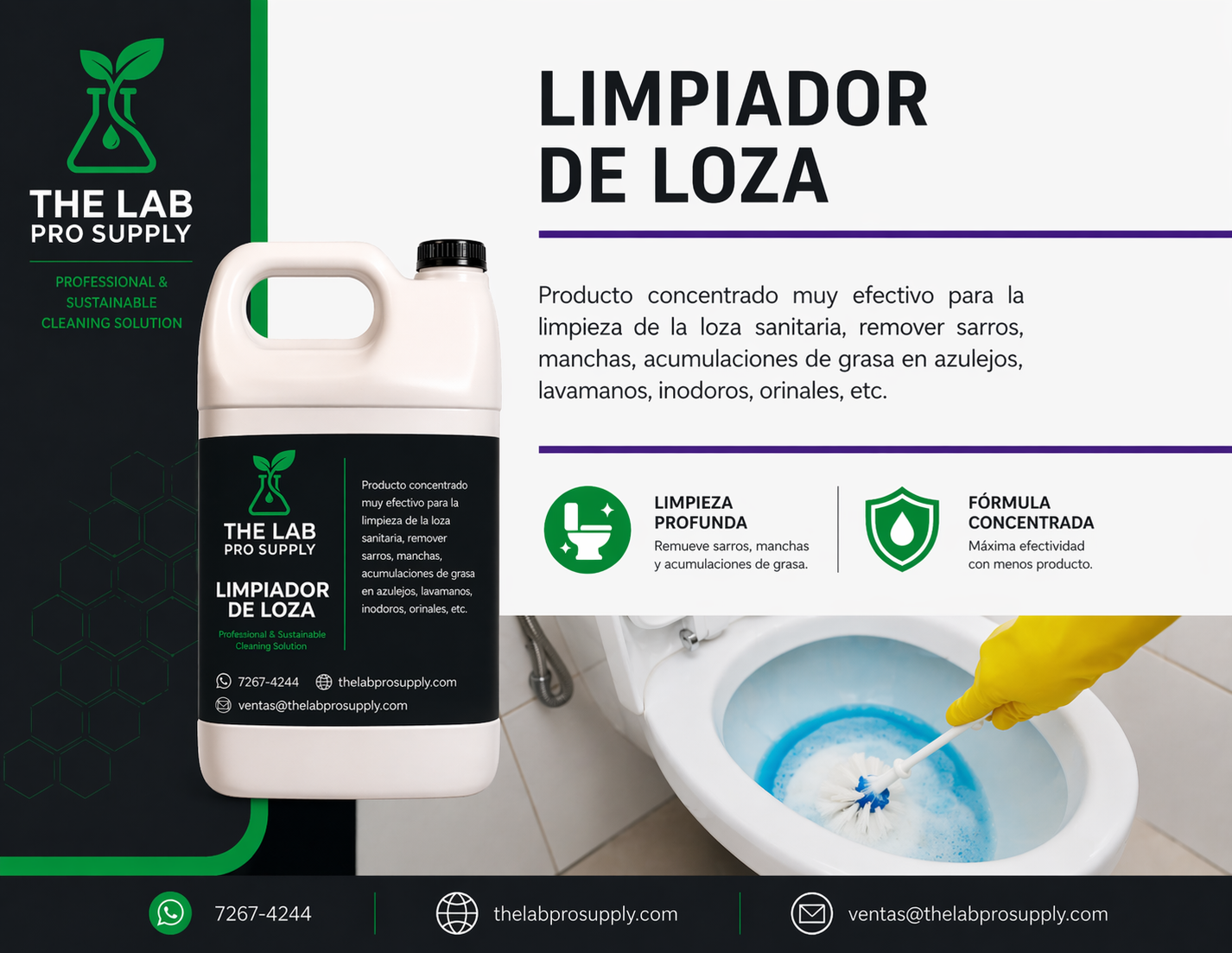 Limpiador de Loza Sanitaria