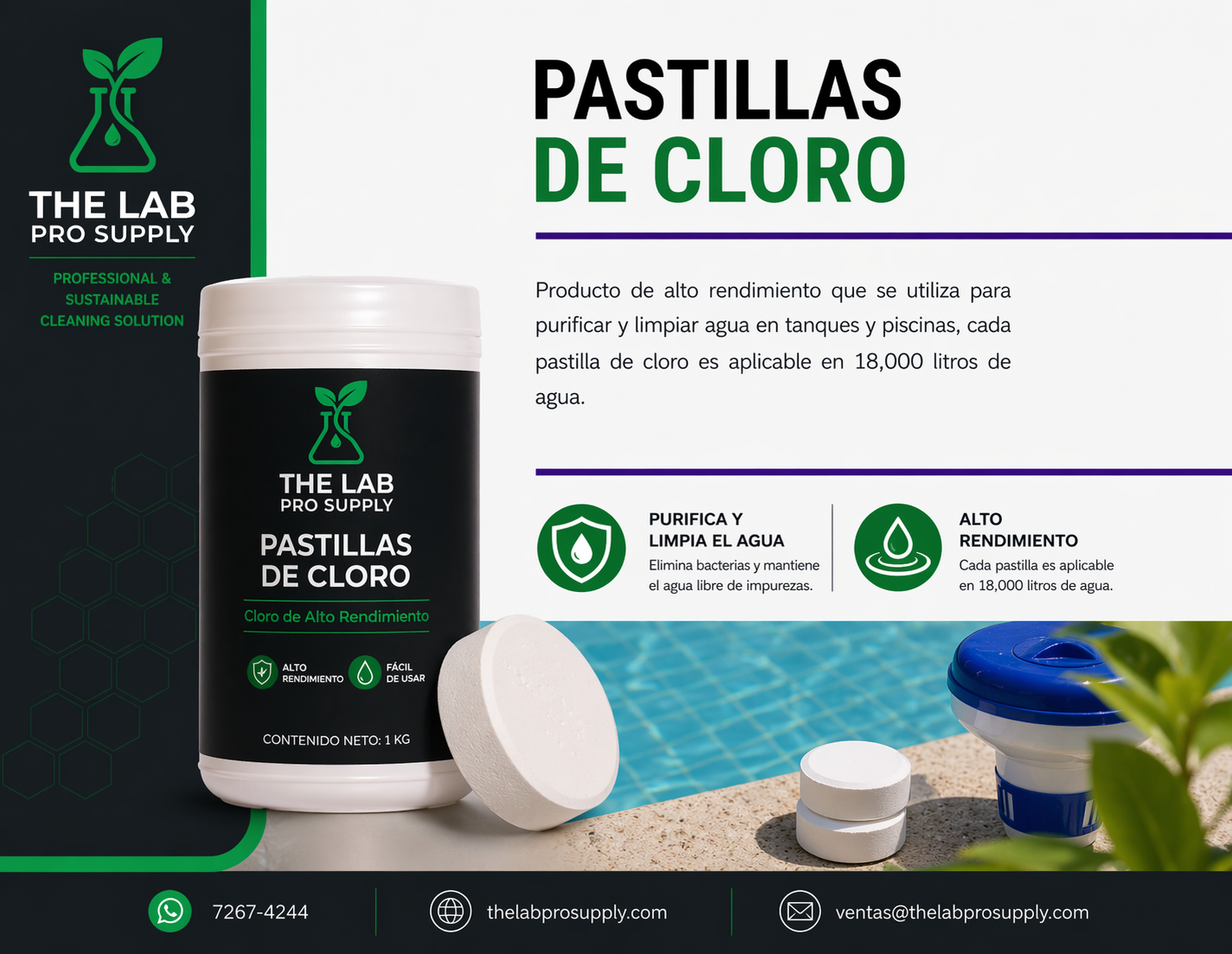 Pastillas de Cloro