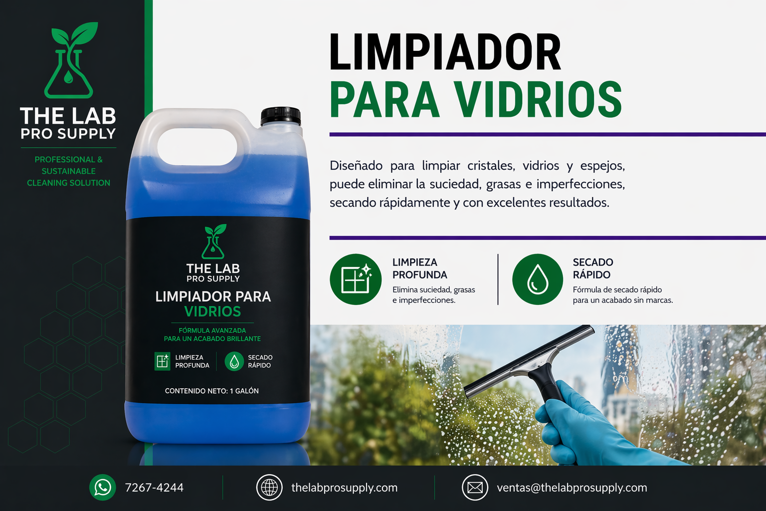 Limpiador de Cristales
