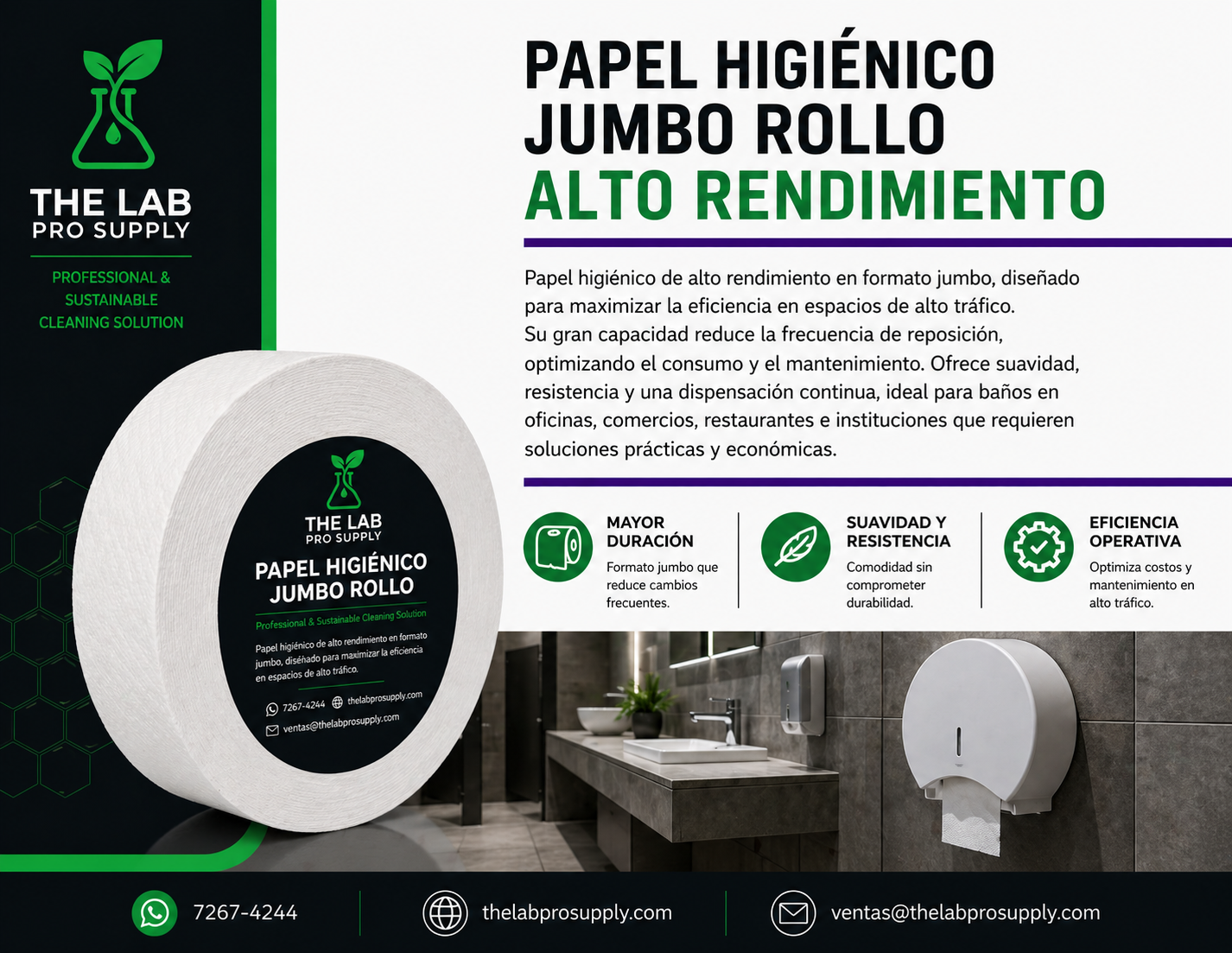Papel Jumbo Roll